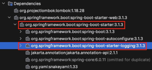 spring boot logging spring boot logging