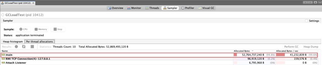 Sampler - 스레드 메모리