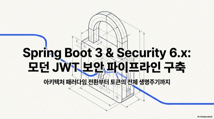 spring security 6.X JWT ์ธ์ฆ ๋ฐฐ๋