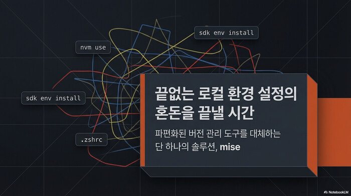 mise 버전 관리 배너