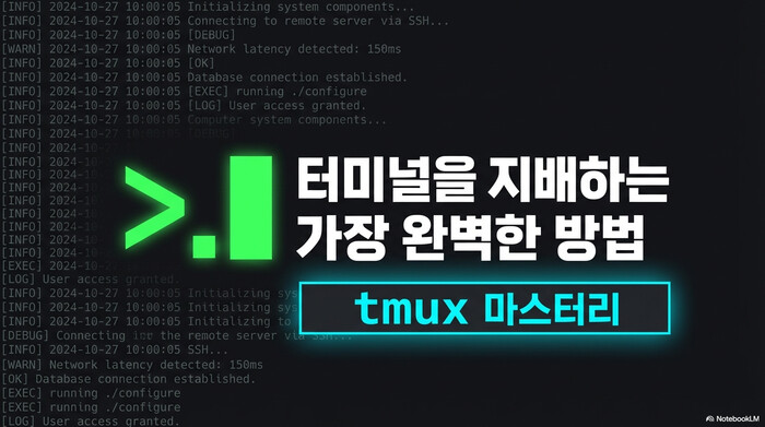 tmux 사용법 배너