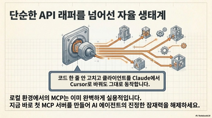MCP 실전 가이드 — 코드 한 줄 안 고치고 Claude에서 Cursor로 클라이언트 교체, 자율 생태계의 실용성